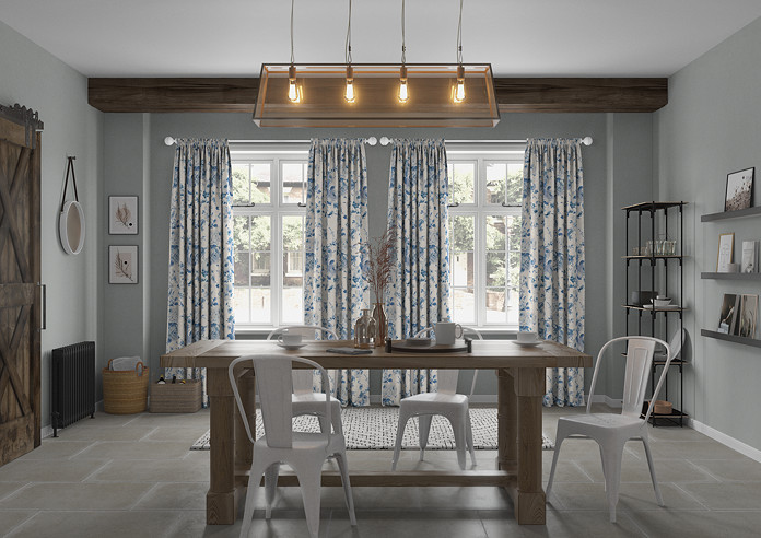 Amelie, Wedgewood - Made to Measure Curtains - Image 5